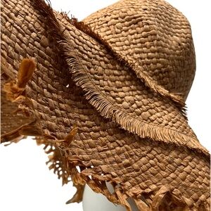 Sonoma Adjustable Wide Brim Floppy Straw Hat Vacation O/S …